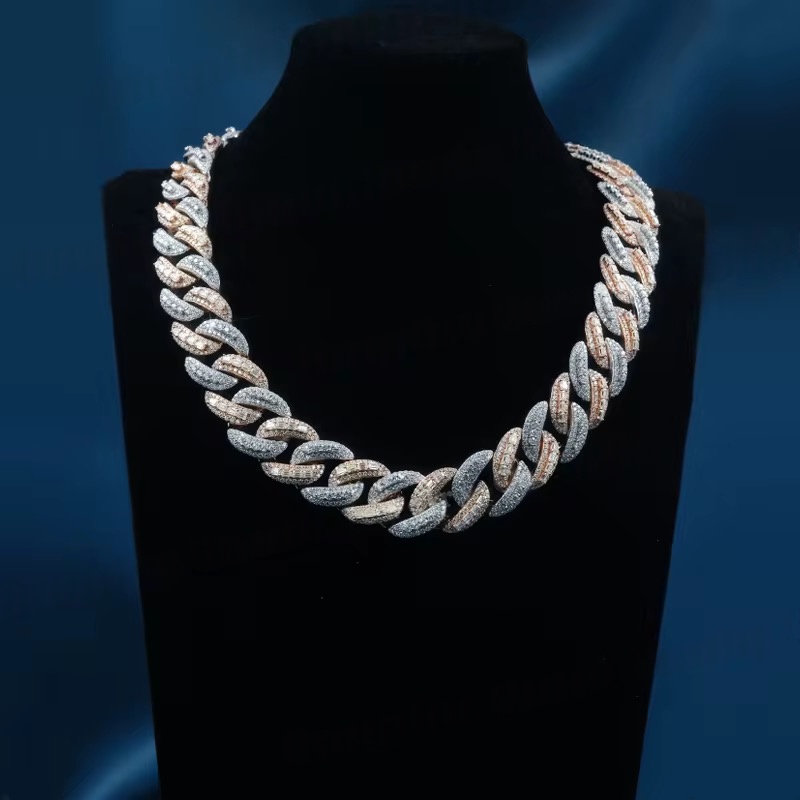 Royal Crown VVS Moissanite Necklace