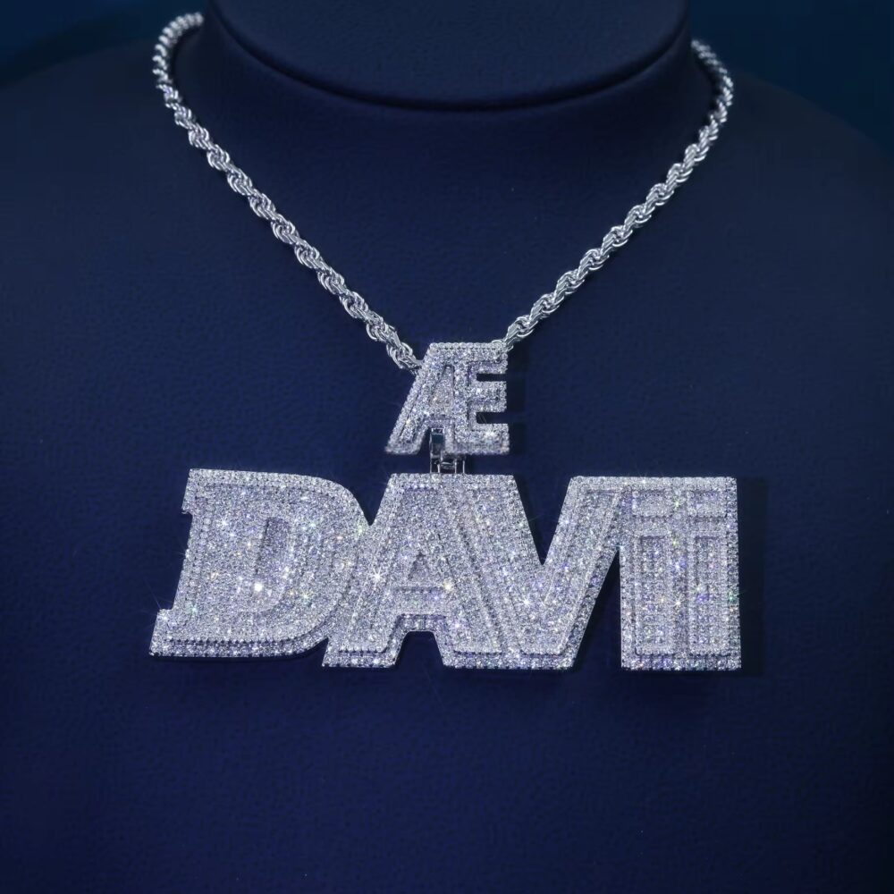 Big Wave VVS Moissanite Tennis Necklace