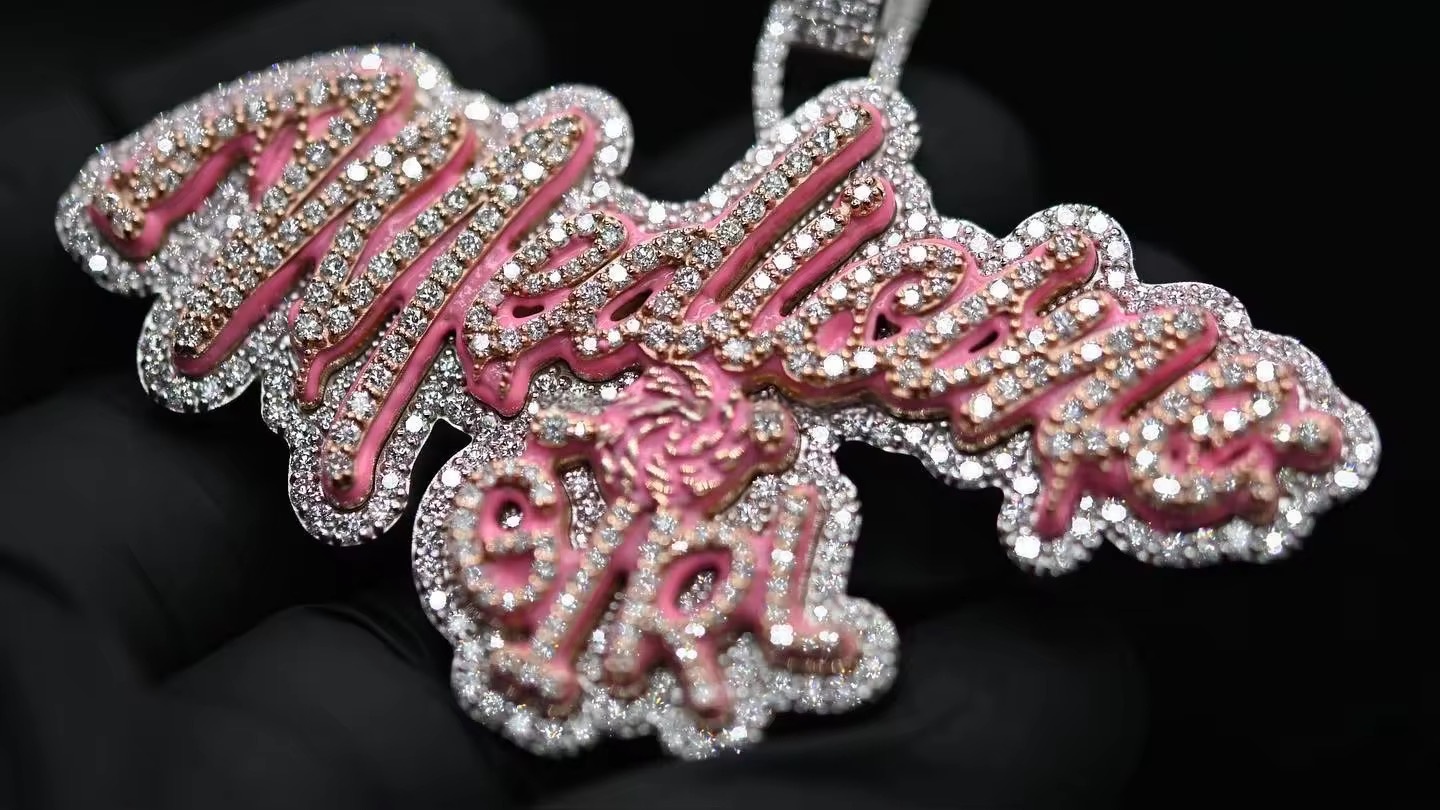 Moissanite Diamond Necklace 6 - Image 2